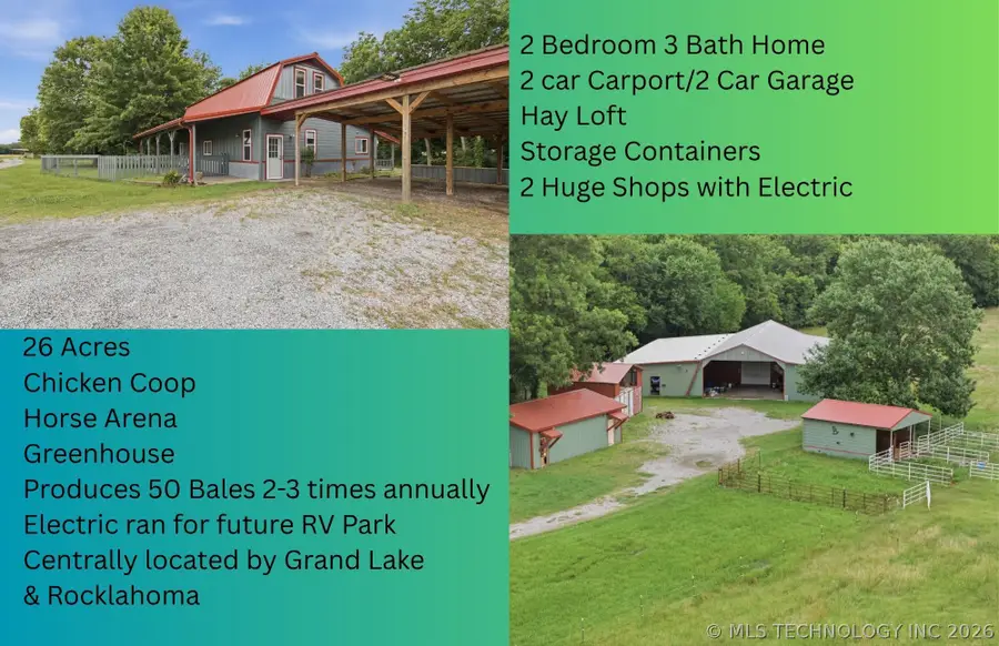12258 N 431 Road N, Adair, OK 74330 - #3