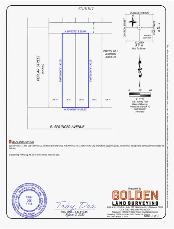 1416 E Springer Avenue, Guthrie, OK 73044 - Image #2