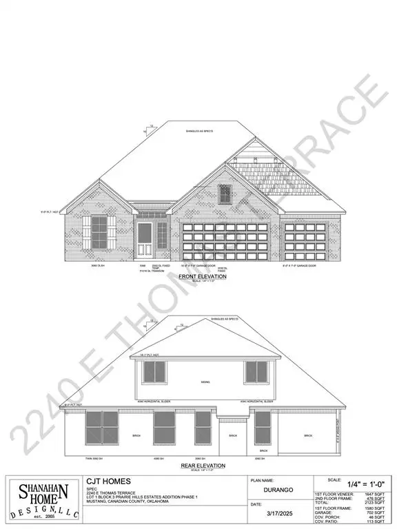 2240 E Thomas Terrace, Mustang, OK 73064