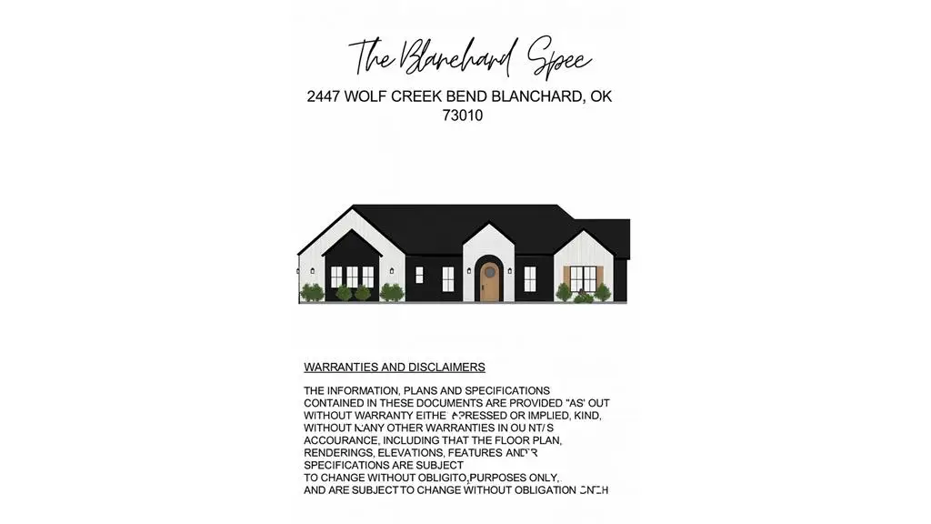 2447 Wolf Creek Bend, Blanchard, OK 73010 - Image #1