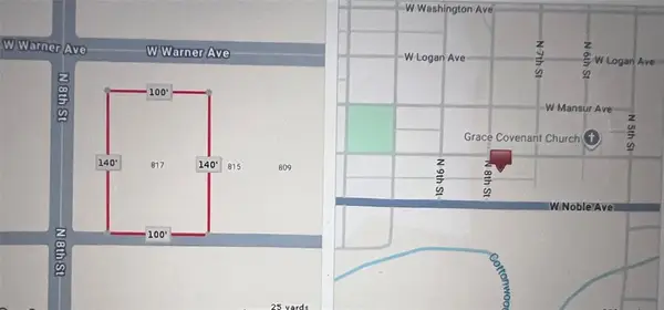 817 W Warner, Guthrie, OK 73044