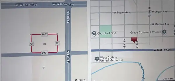 315 N 8th Street, Guthrie, OK 73044