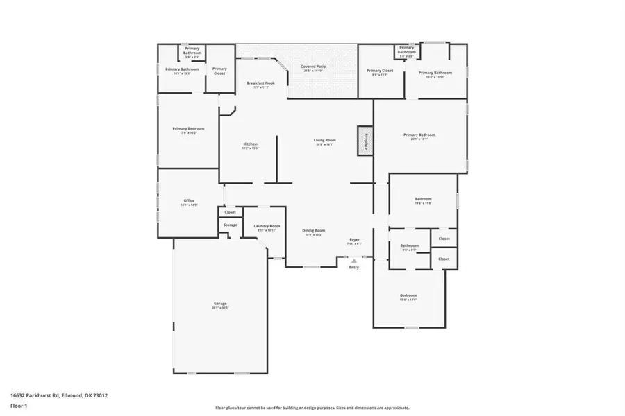 16632 Parkhurst Road, Edmond, OK 73012 - #2