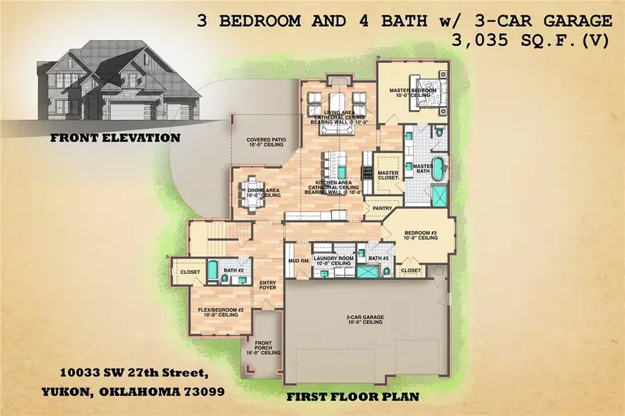 10033 SW 27th Street, Yukon, OK 73099 - #2