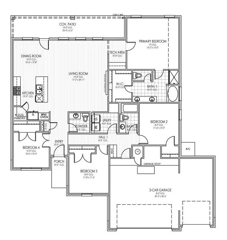 3808 W Hickorystick Drive, Chickasha, OK 73018 - #2