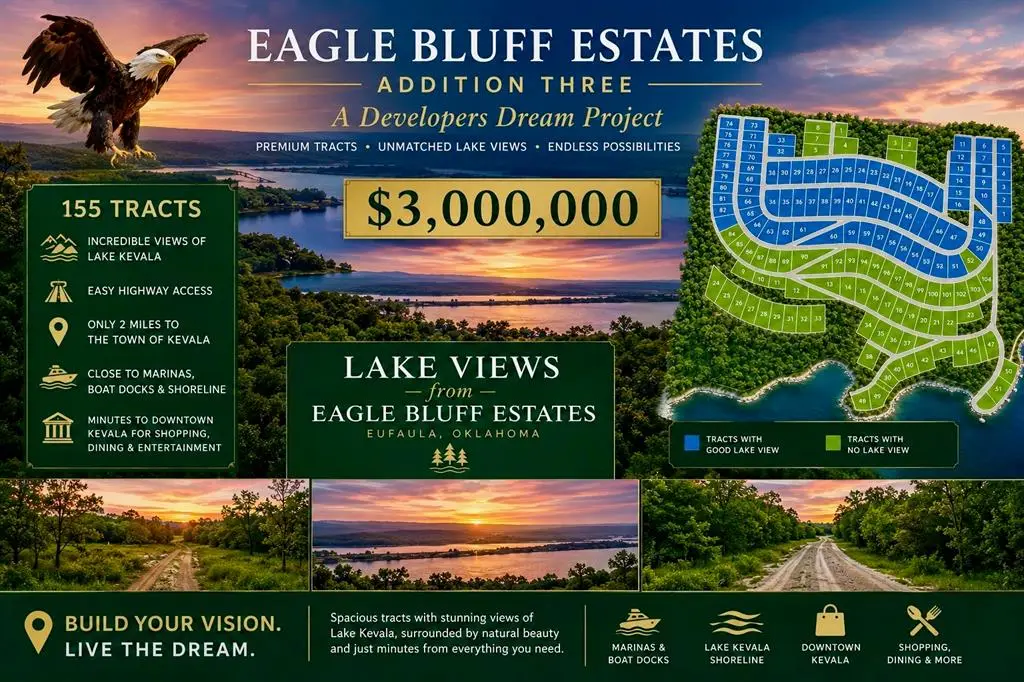 Eagle Bluff Estates, Eufaula, OK 74432 - #1