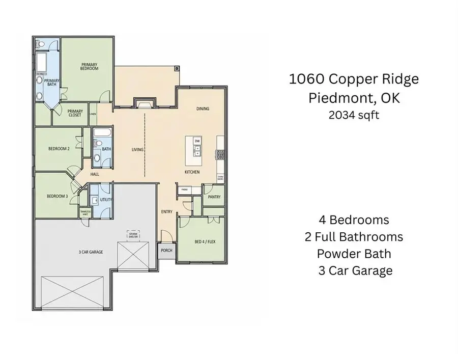 1060 Copper Ridge Circle, Piedmont, OK 73078 - #2