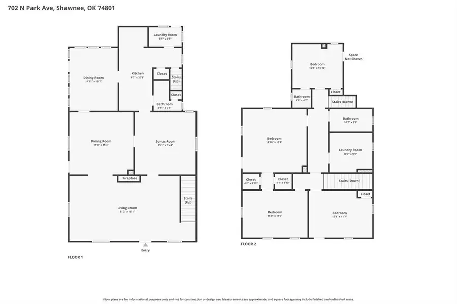 702 N Park Avenue, Shawnee, OK 74801 - #3
