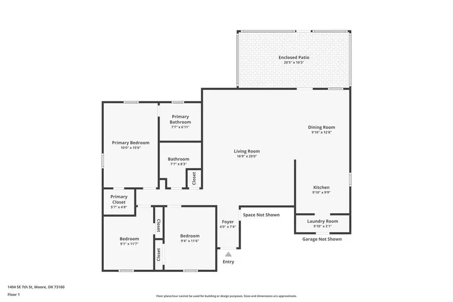1404 SE 7th Street, Moore, OK 73160 - #2