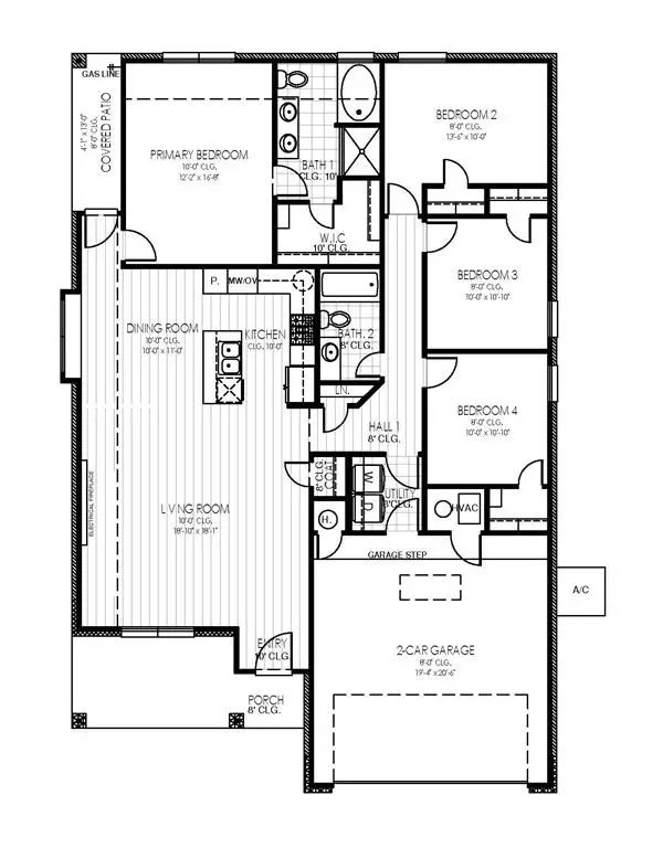 1316 Colonial Avenue, Tuttle, OK 73089 - #2