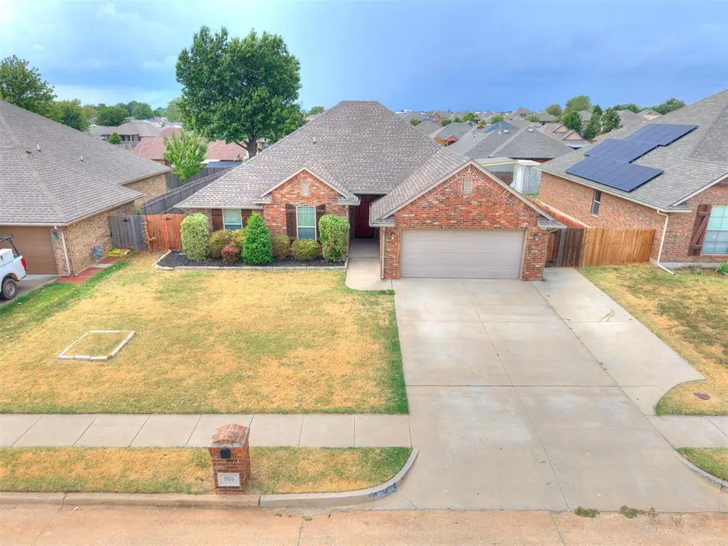 805 S Bouziden Drive, Moore, OK 73160 - #1