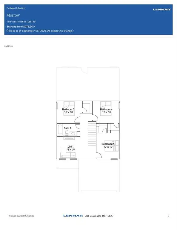 11918 SW 32nd Street, Mustang, OK 73064 - #3