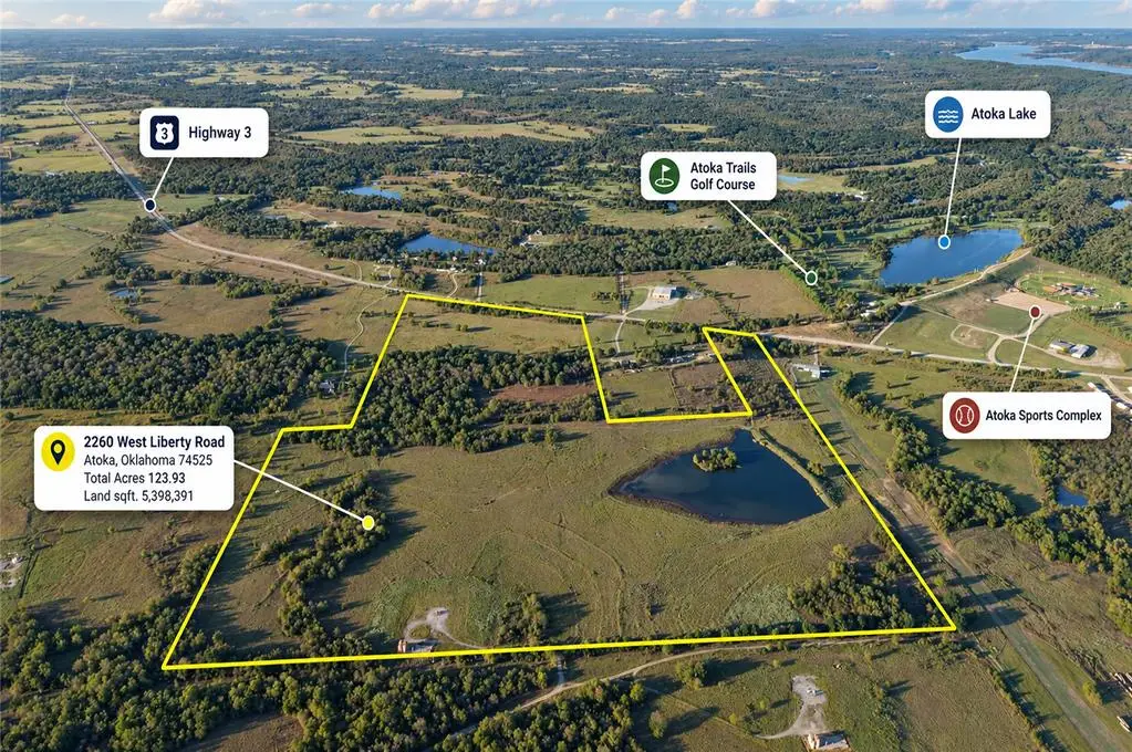 0124 W Liberty Road, Atoka, OK 74525 - #1