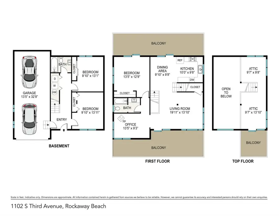 1102 S 3rd, Rockaway Beach, OR 97136 - #3
