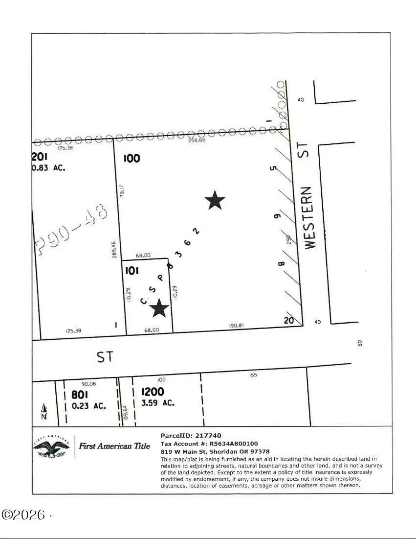 819 W Main, Sheridan, OR 97378 - #2