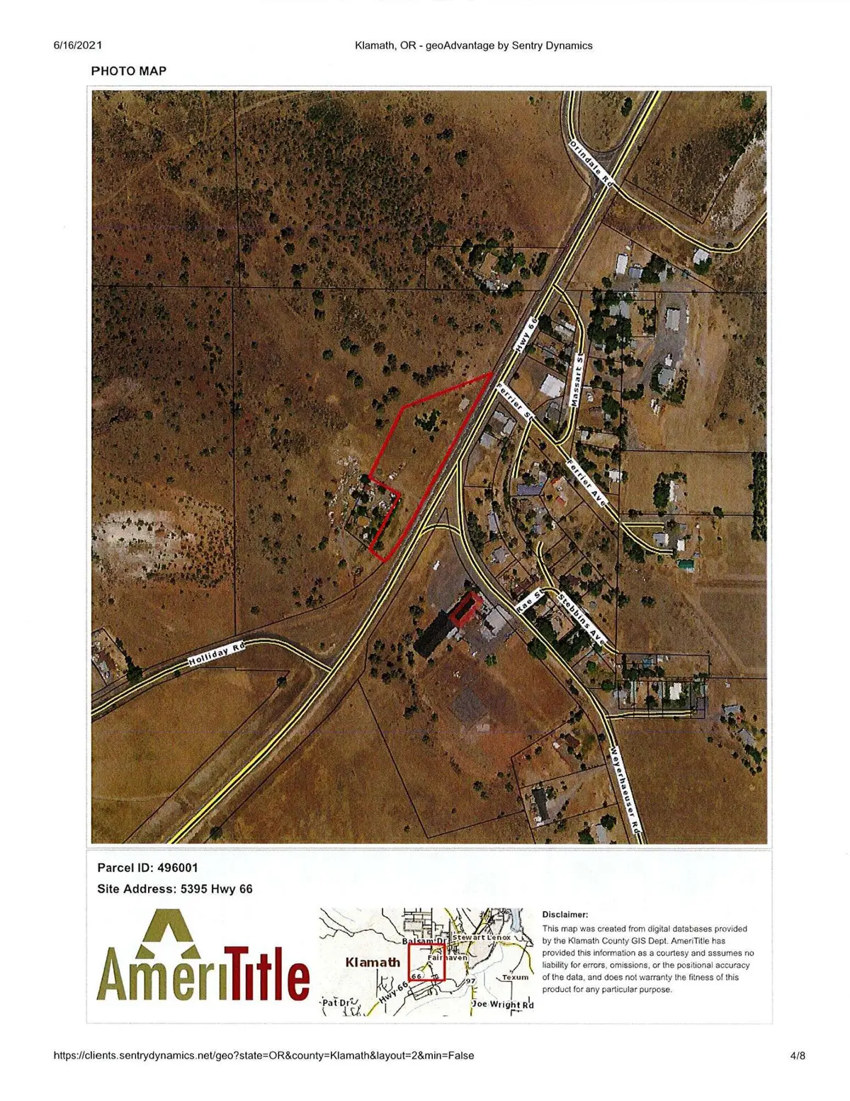 Highway 66 & Weyerhaeuser Rd, Klamath Falls, OR 97601 - #1