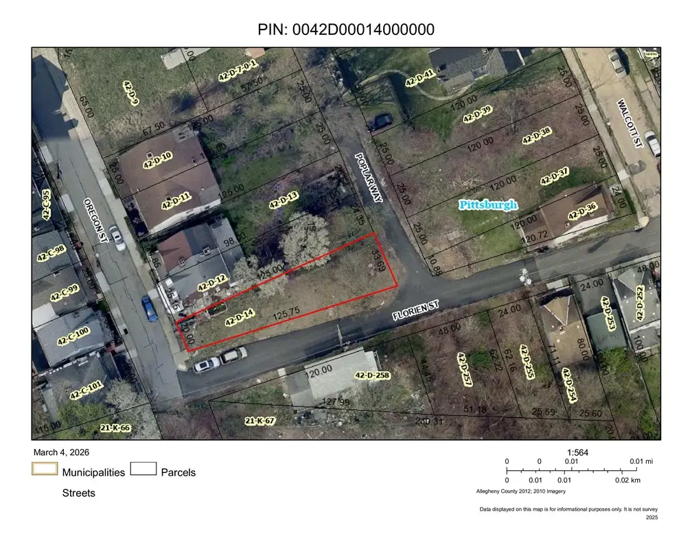 0 Oregon Street, Pittsburgh, PA 15204 - #1