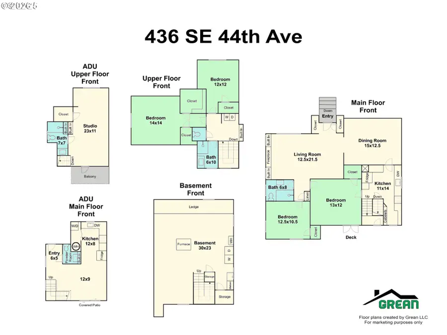 436 SE 44th Ave, Portland, OR 97215 - #3