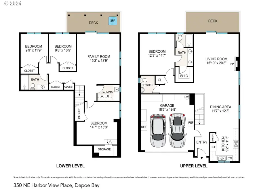 350 NE Harbor View Pl, Depoe Bay, OR 97341 - #3