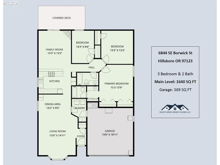 6844 SE Borwick St, Hillsboro, OR 97123 - #3