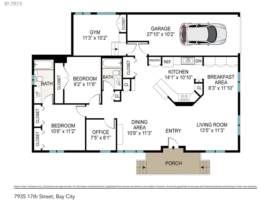7935 17th St, Bay City, OR 97107 - #3
