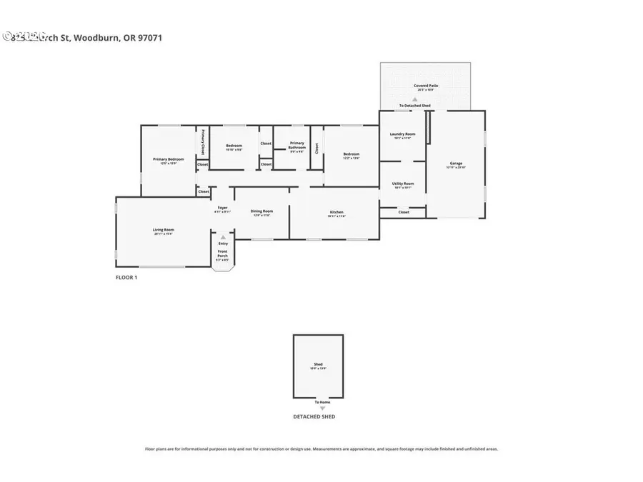 815 Church St, Woodburn, OR 97071 - #3