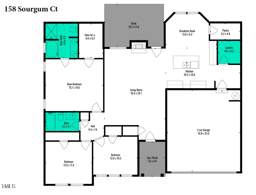 158 Sourgum Court, Zebulon, NC 27597 - Image #2