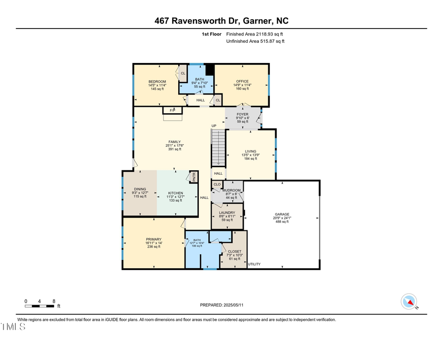 140 W Fountainhead Lane, Garner, NC 27529 - Image #2