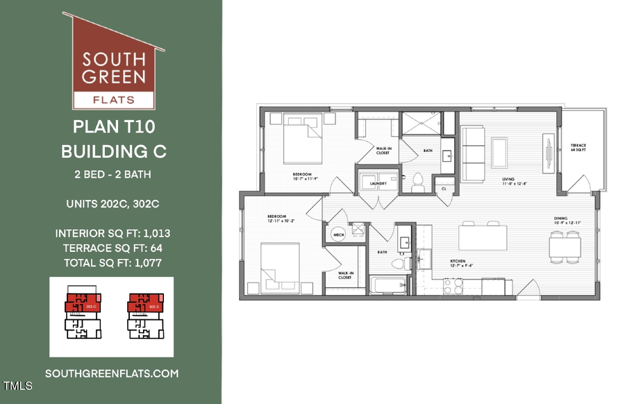 140 Two Hills Drive #302c, Carrboro, NC 27510 - Image #2