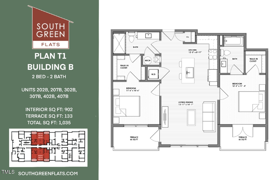 130 Two Hills Drive #302b, Carrboro, NC 27510 - Image #2