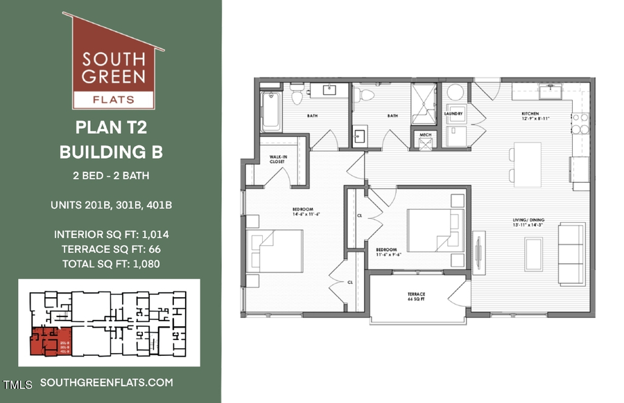 130 Two Hills Drive #201b, Carrboro, NC 27510 - Image #2