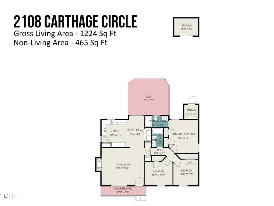 2108 Carthage Circle, Raleigh, NC 27604 - Image #2