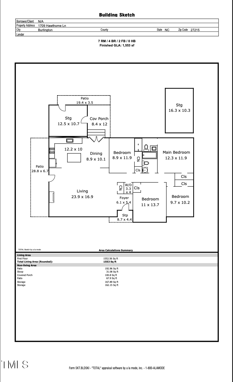 1709 Hawthorne Lane Lane, Burlington, NC 27215 - Image #2
