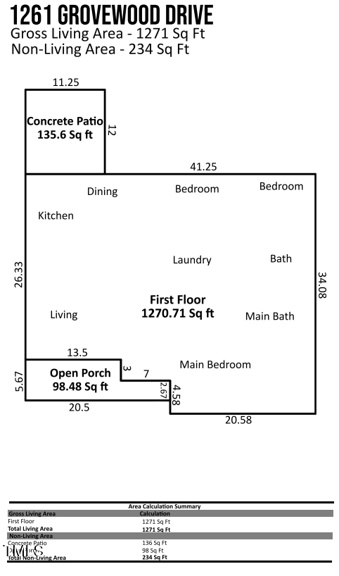 1261 Grovewood Drive, Clayton, NC 27520 - Image #2