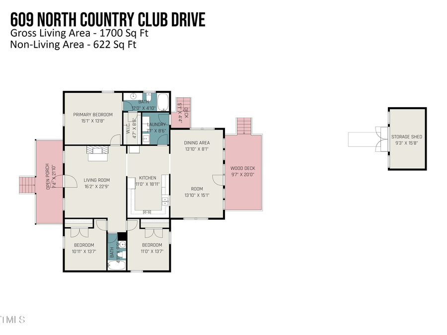 609 N Country Club Drive, Oxford, NC 27565 - Image #2