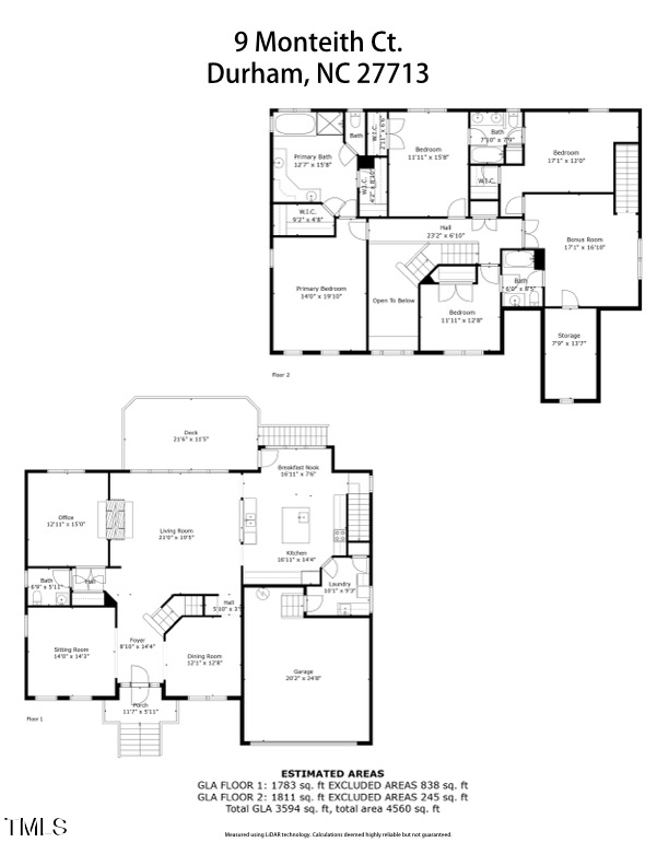 9 Monteith Court, Durham, NC 27713 - Image #2