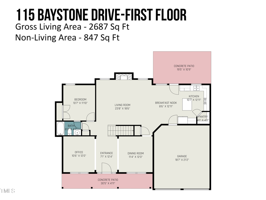 115 Baystone Drive, Spout Springs, NC 27332 - Image #2