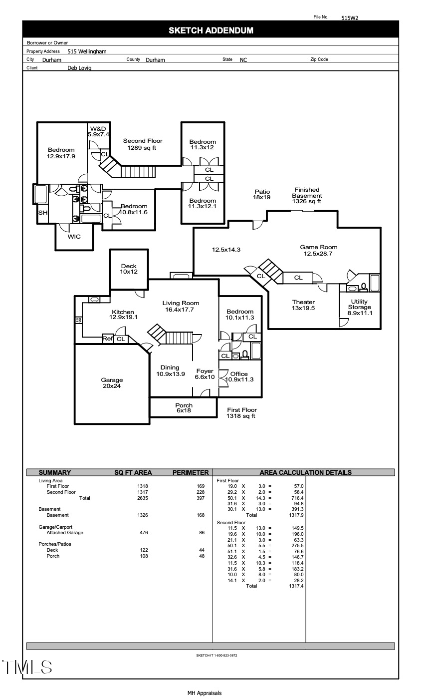 515 Wellingham Drive, Durham, NC 27713 - Image #2