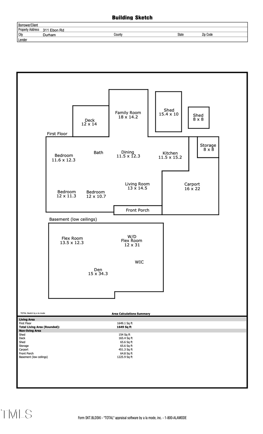 311 Ebon Road, Durham, NC 27713 - Image #2