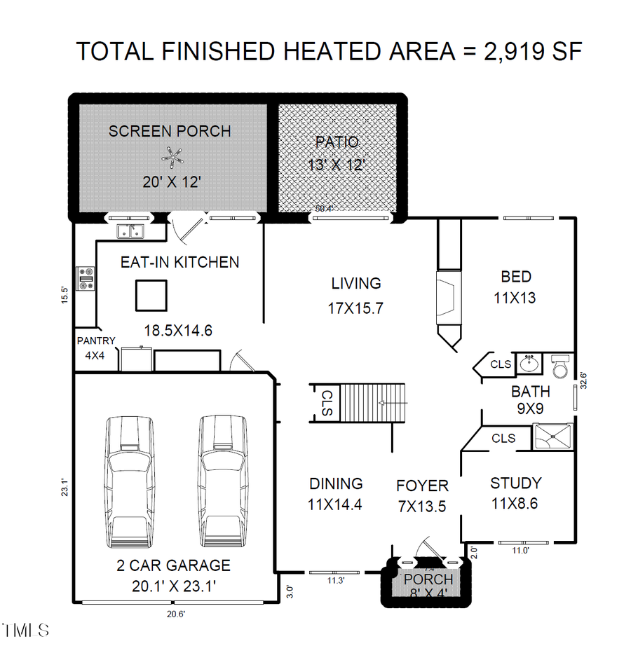 2021 Patapsco Drive, White Oak, NC 27523 - Image #2