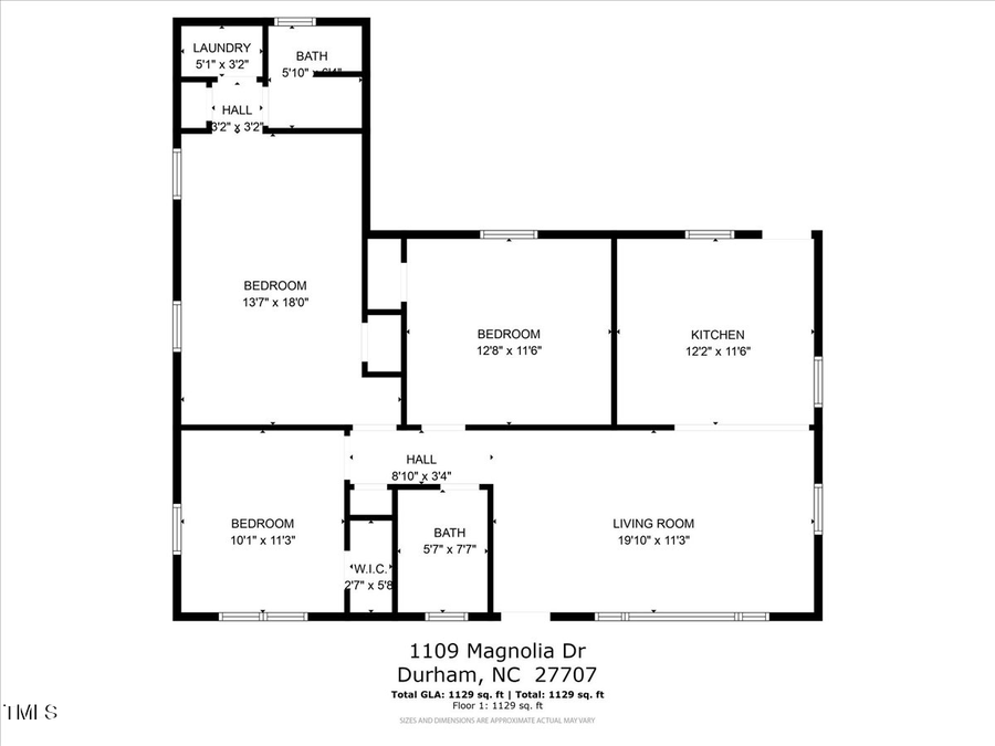 1109 Magnolia Drive, Durham, NC 27707 - Image #2