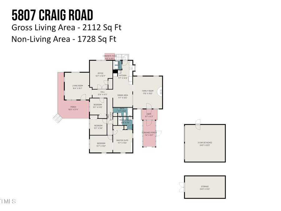 5807 Craig Road, Durham, NC 27712 - Image #2