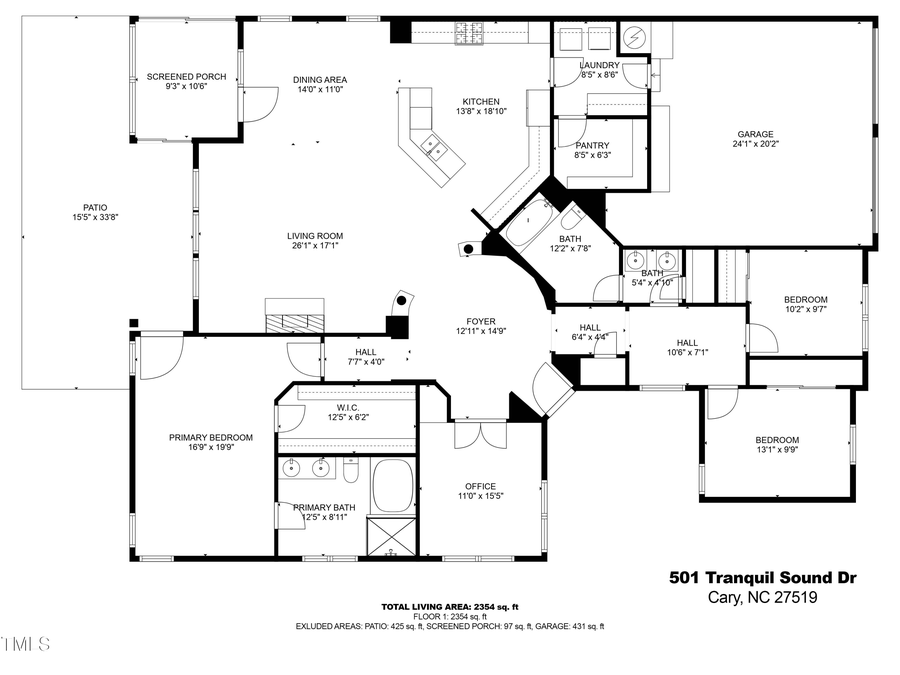 501 Tranquil Sound Drive, Cary, NC 27519 - Image #2