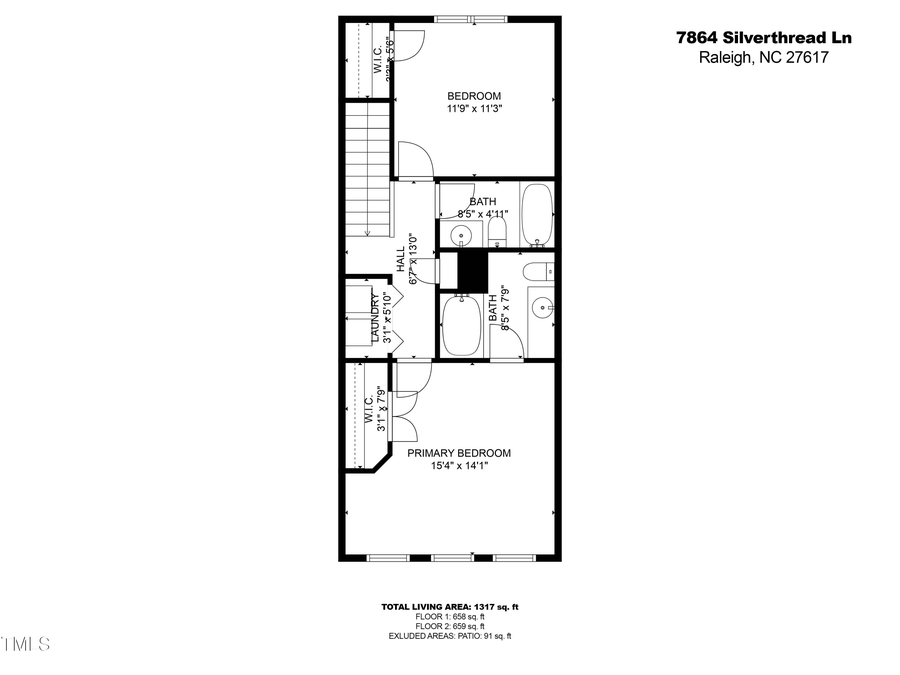 7864 Silverthread Lane, Raleigh, NC 27617 - Image #2