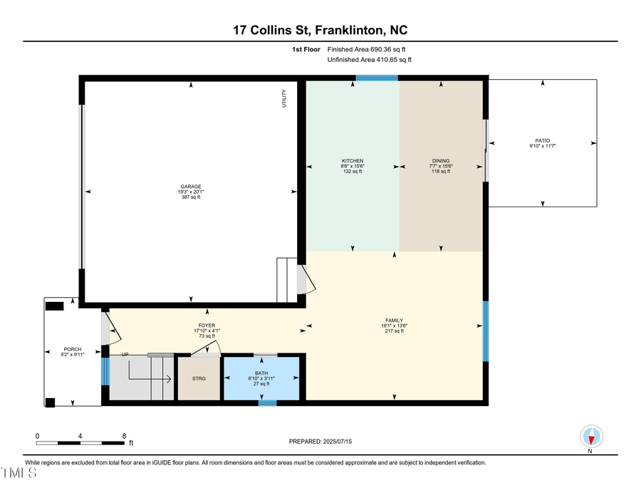 17 Collins Street, Franklinton, NC 27525 - Image #2