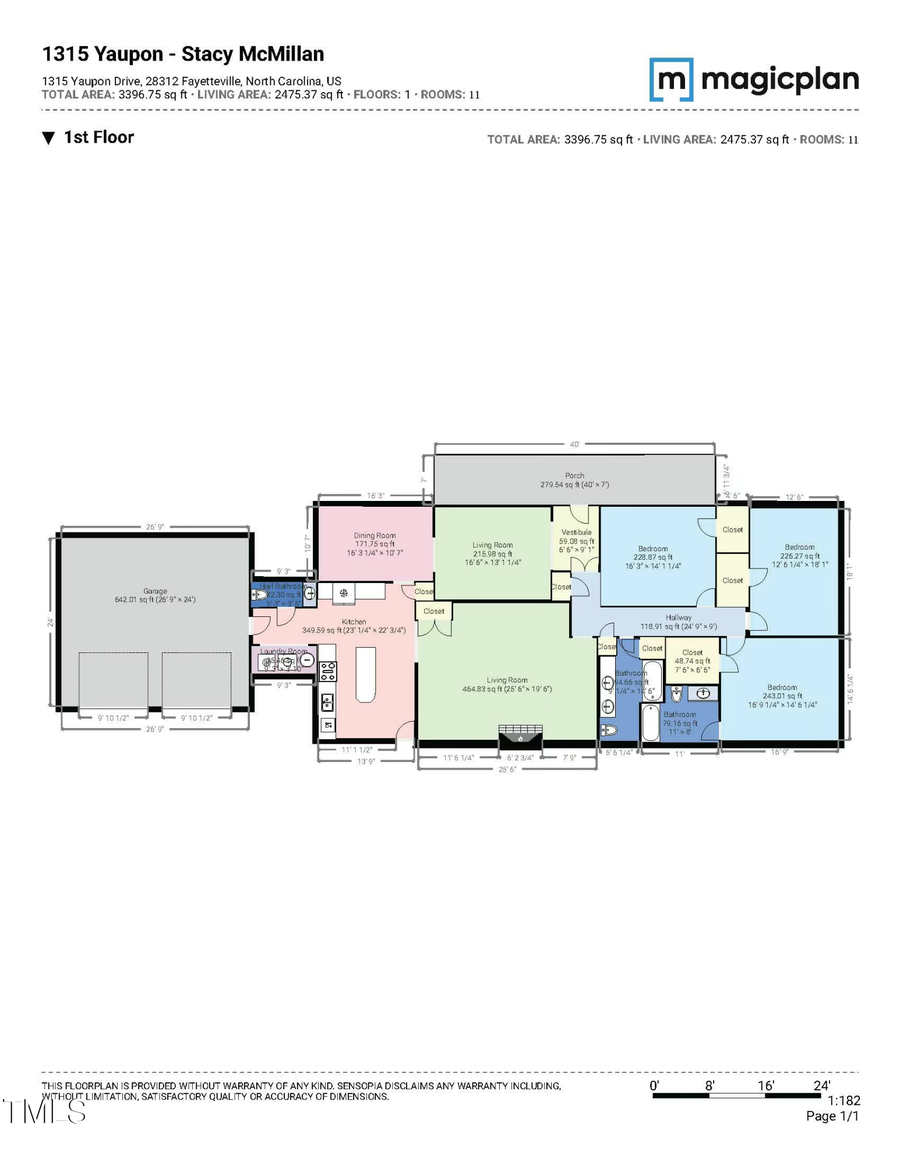 1315 Yaupon Drive, Eastover, NC 28312 - Image #2