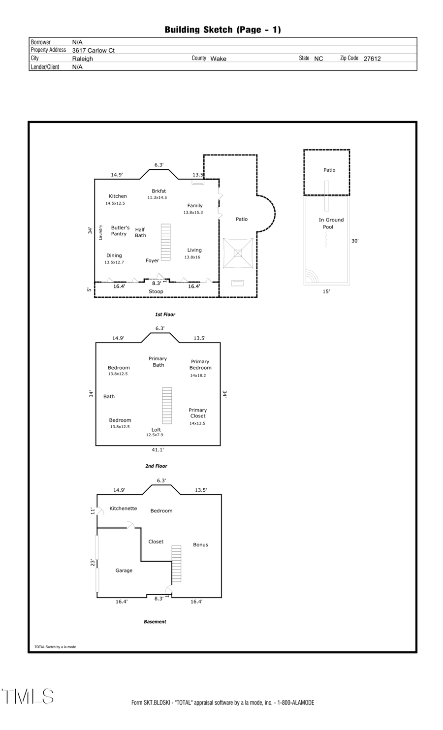 3617 Carlow Court, Raleigh, NC 27612 - Image #2