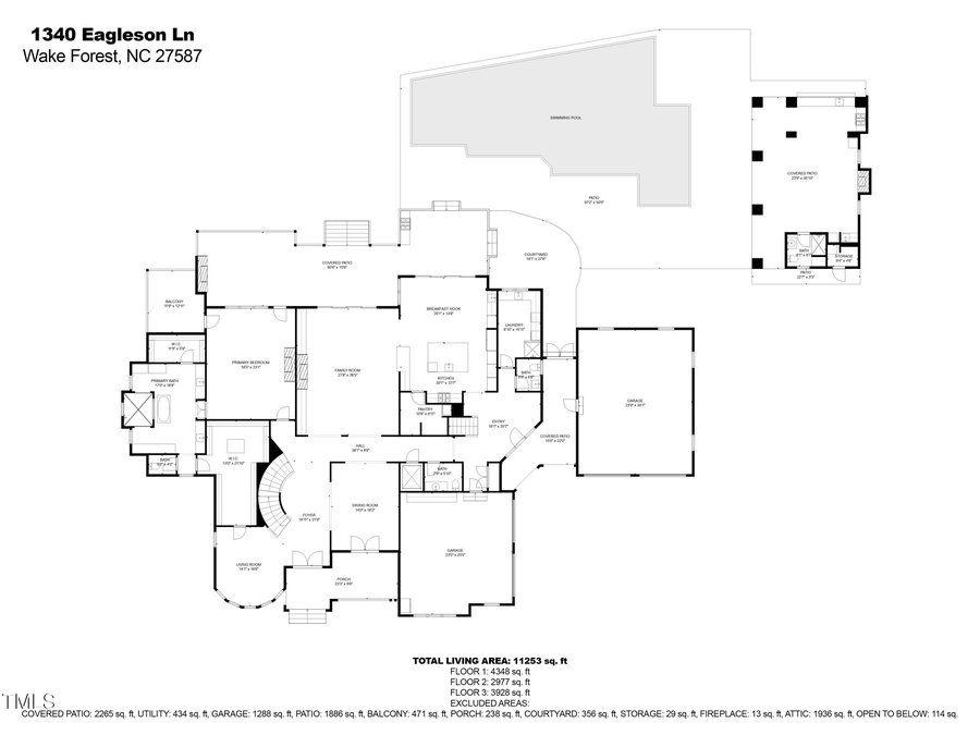 1340 Eagleson Lane, Wake Forest, NC 27587 - Image #2