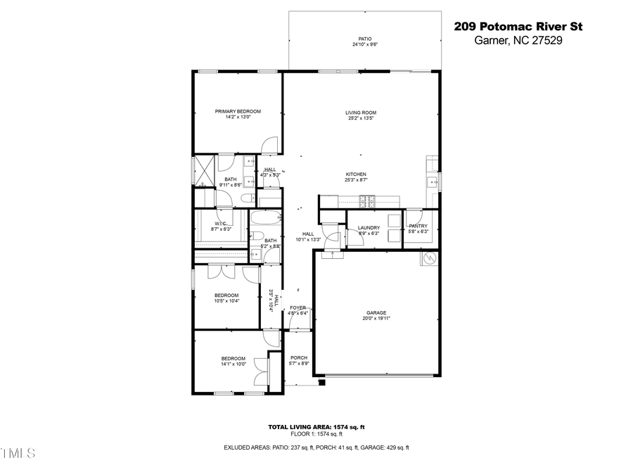 209 Potomac River Street, Garner, NC 27529 - Image #2