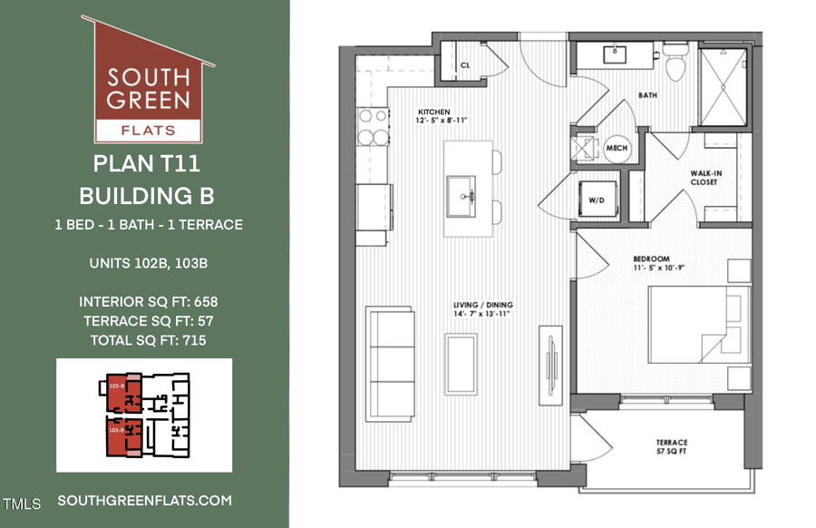130 Two Hills Drive #102b, Carrboro, NC 27510 - Image #2